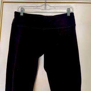 Lululemon, size 8, Black low-rise tights. $40